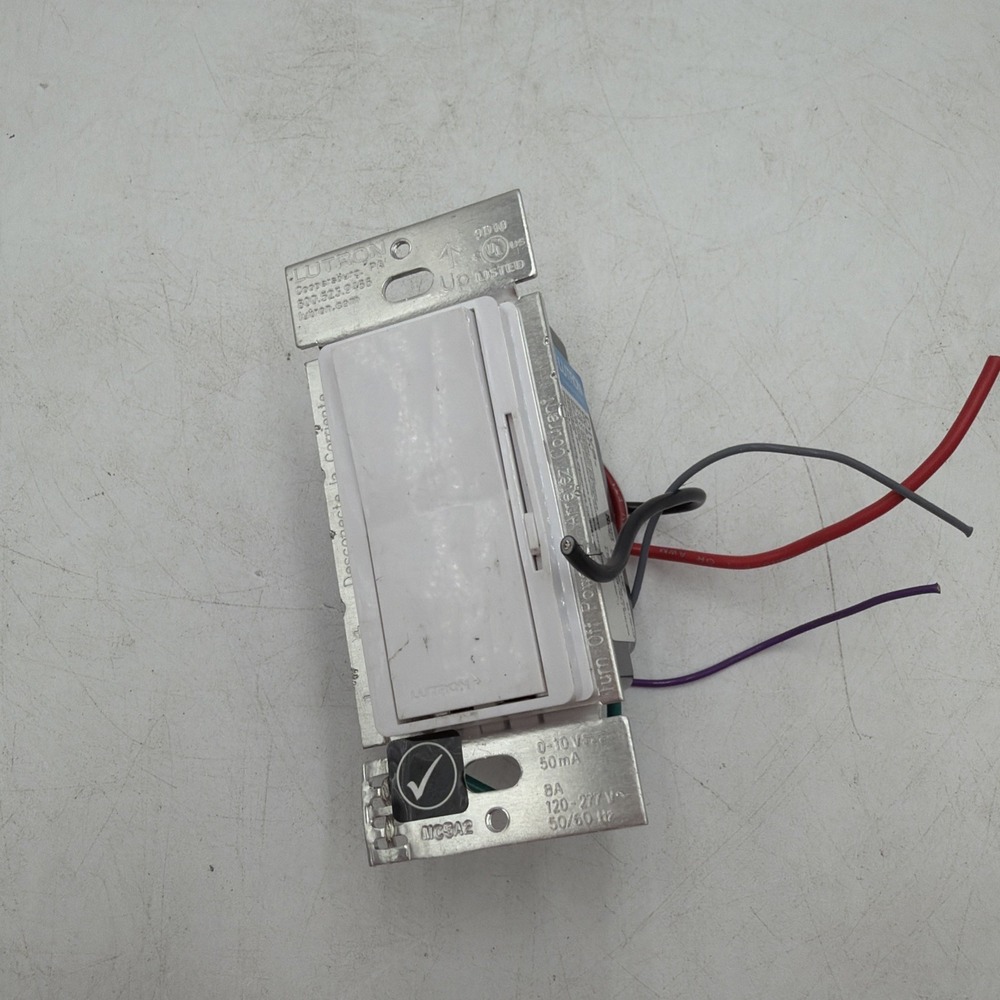 Lutron DVSTV-WH White Tested